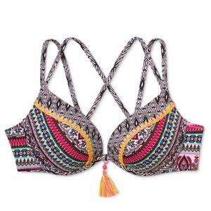 Shade & Shore Multicolor Bikini Top
